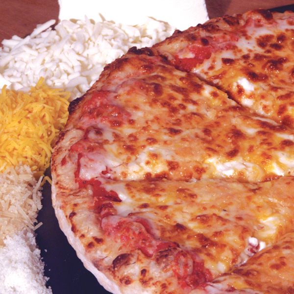 Order Five Cheese Pizza food online from DaVinci's store, Lincoln on bringmethat.com