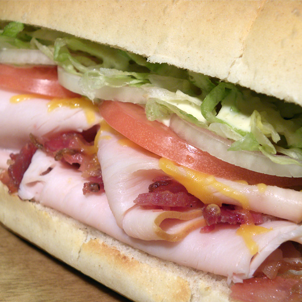 Order Turkey Bacon Hot Ranch Hoagie food online from DaVinci's store, Lincoln on bringmethat.com