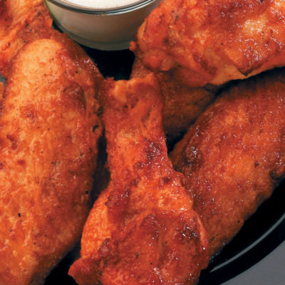 Order 12 Hot Wings food online from DaVinci's store, Lincoln on bringmethat.com